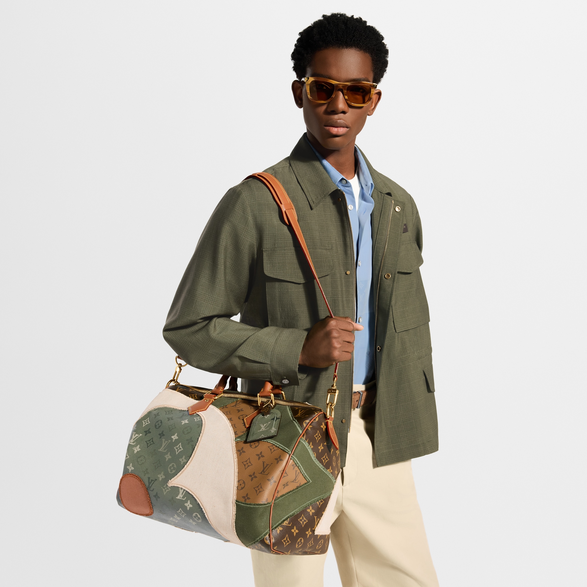 Speedy 40 Bandoulière Other Canvas - Men - Bags | LOUIS VUITTON ®